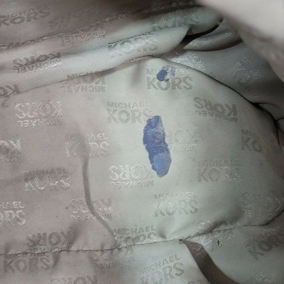 Michael Kors Astor Large Ring Brown Pebbled Leather Bucket Shoulder Bag Purse - Picture 6 of 12